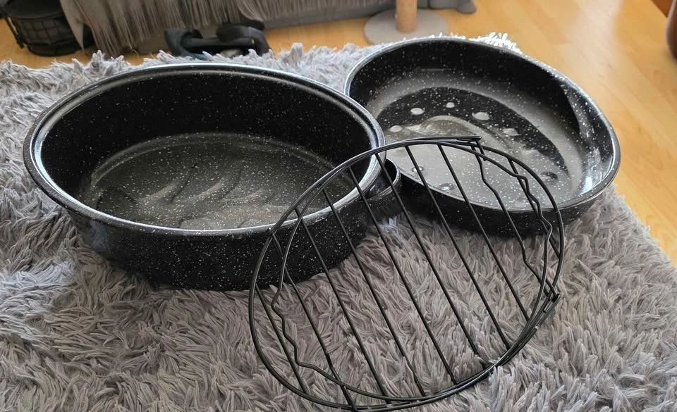 15" oval roaster and tray - photo 4