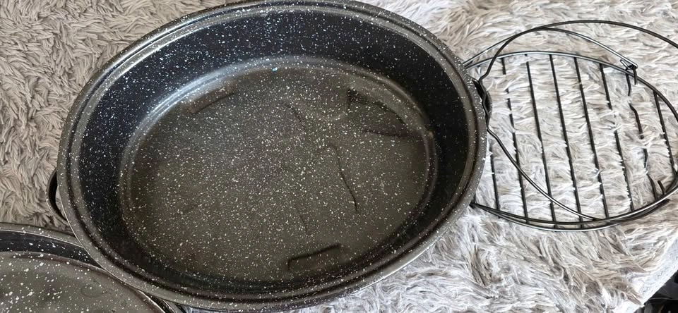 15" oval roaster and tray - photo 5