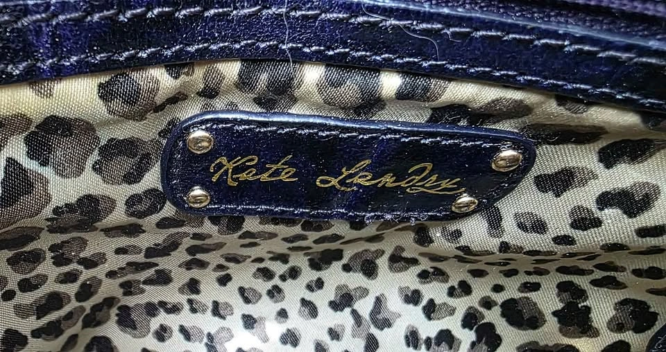 Kate Londry Purple Leather Purse - photo 3