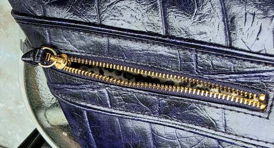 Kate Londry Purple Leather Purse - photo 4