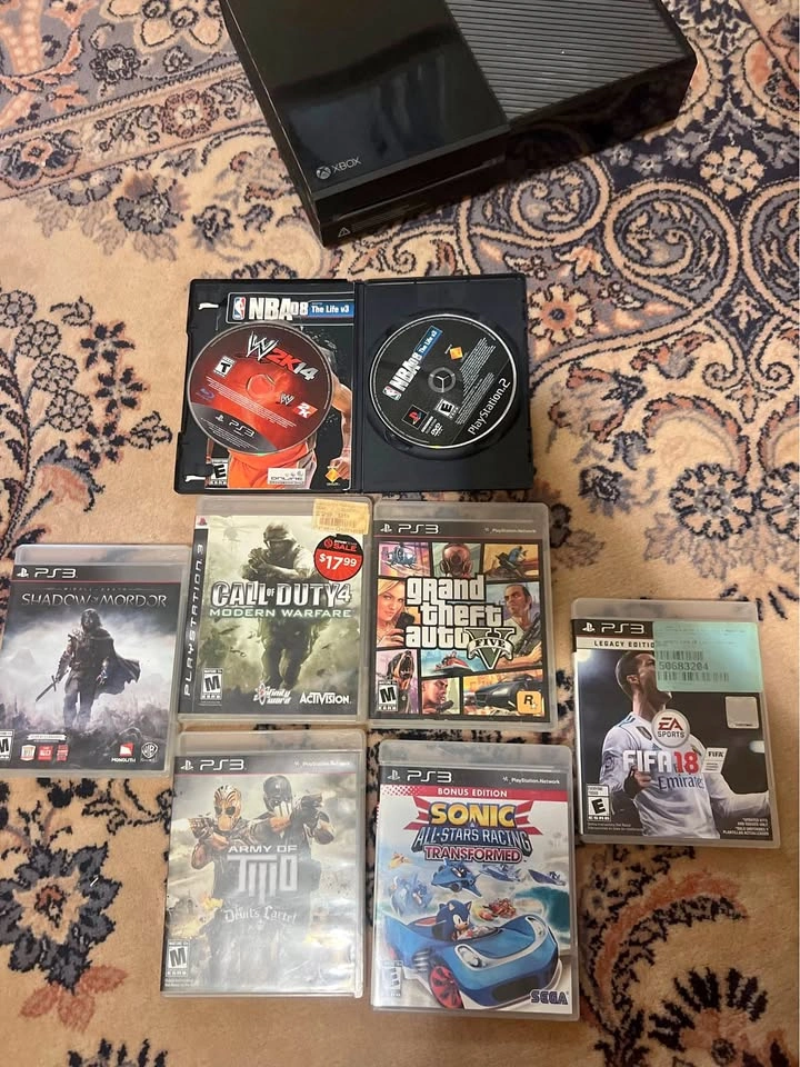PS3 games barely touched