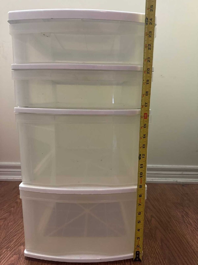 Sterilite 4-Drawer Storage Unit