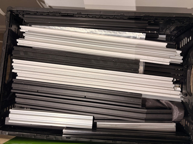 T-Slot Aluminum Extrusions Lot