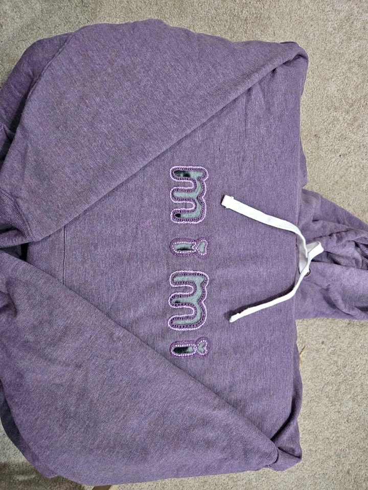 Custom sayings embroidered on an item of your choice