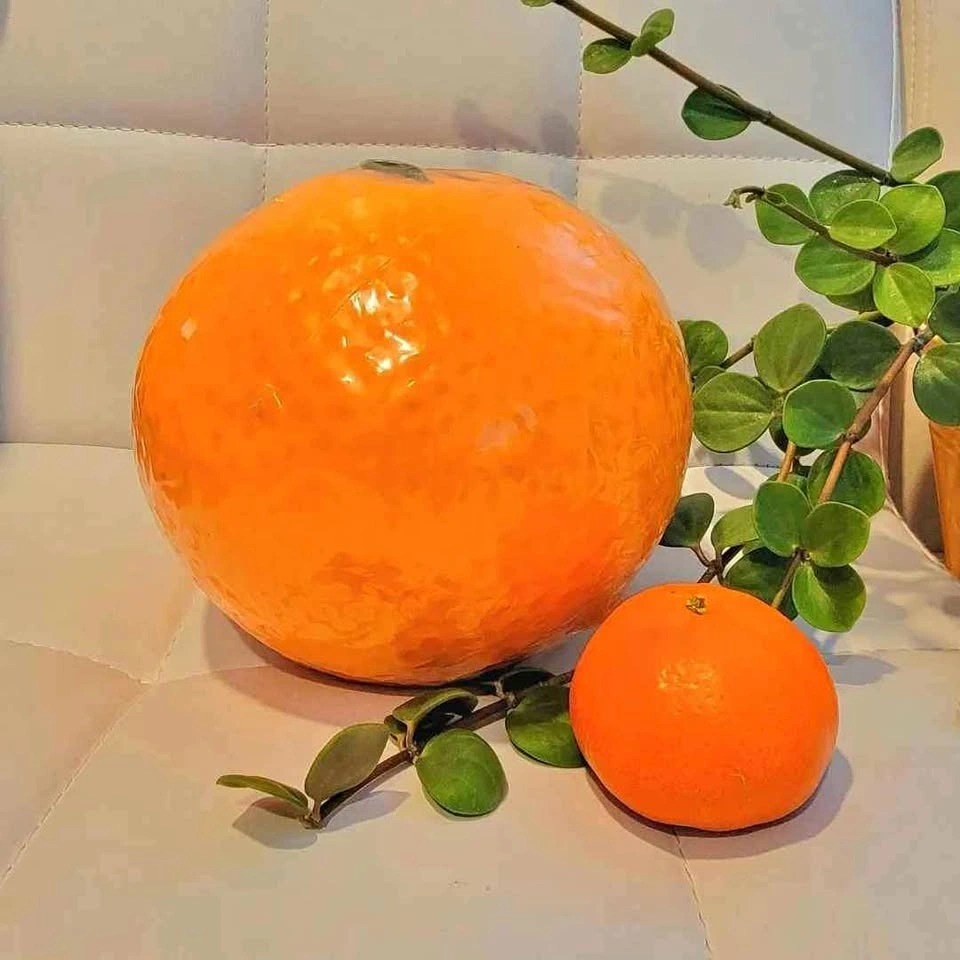 XL Orange Candle