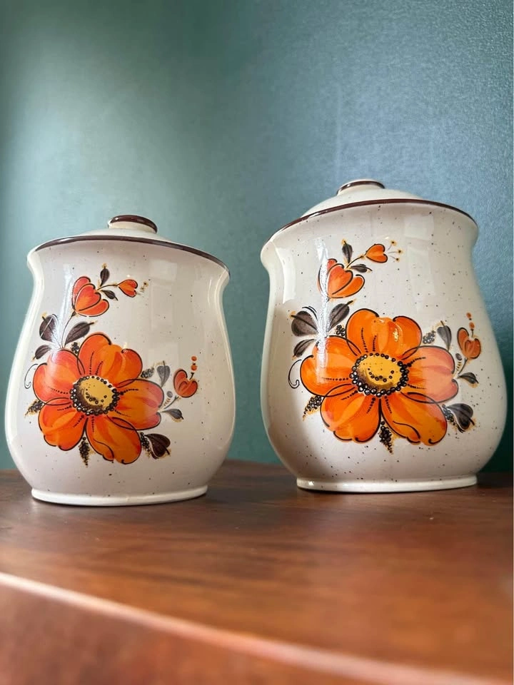 Vintage Momoyama Jar Set (Made in Japan) - photo 3