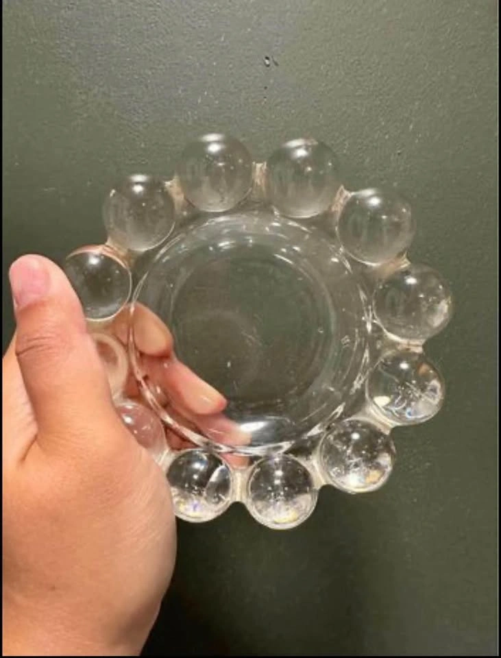 2 Boopie Ashtrays (pink and clear) - photo 5