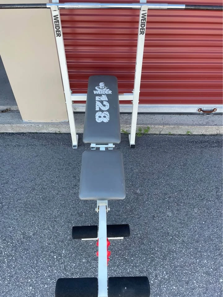 Weider workout bench+ Weights Delivery Available - photo 2