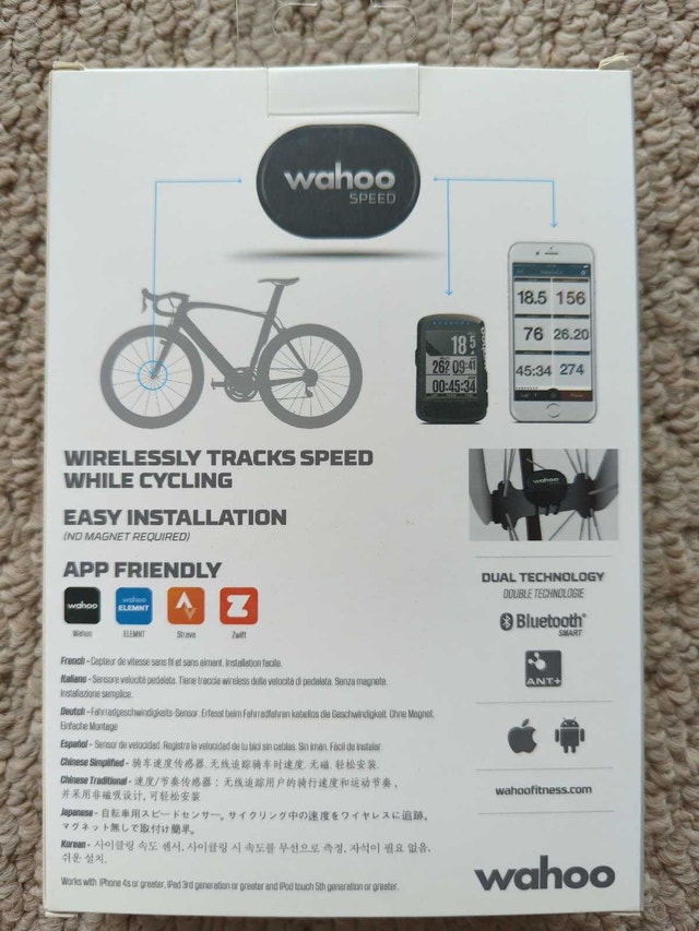 Wahoo RPM Speed Cycling Sensor - photo 2