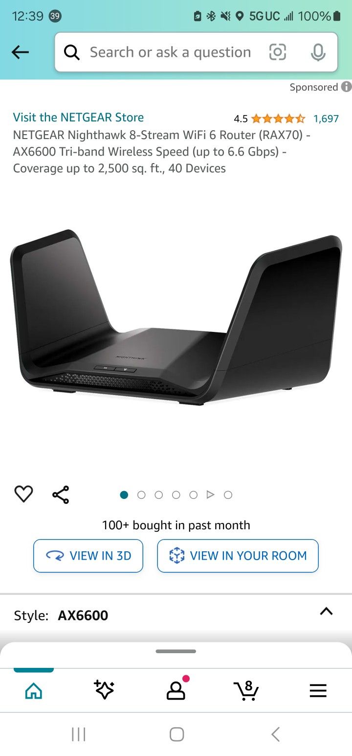 Netgear Nighthawk RAX70 - photo 2