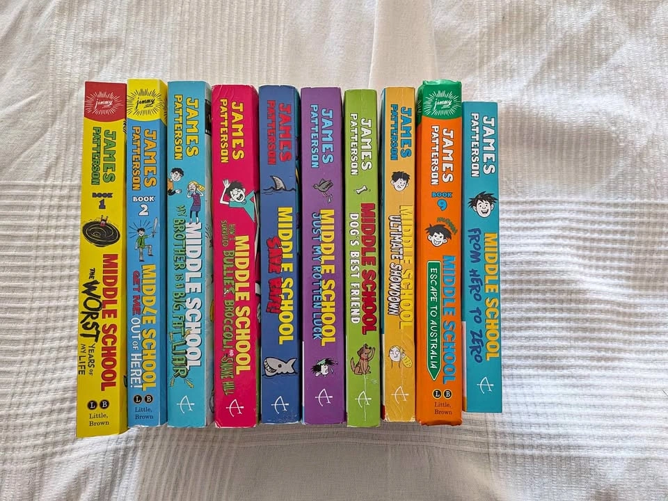 James Patterson Middle School book series