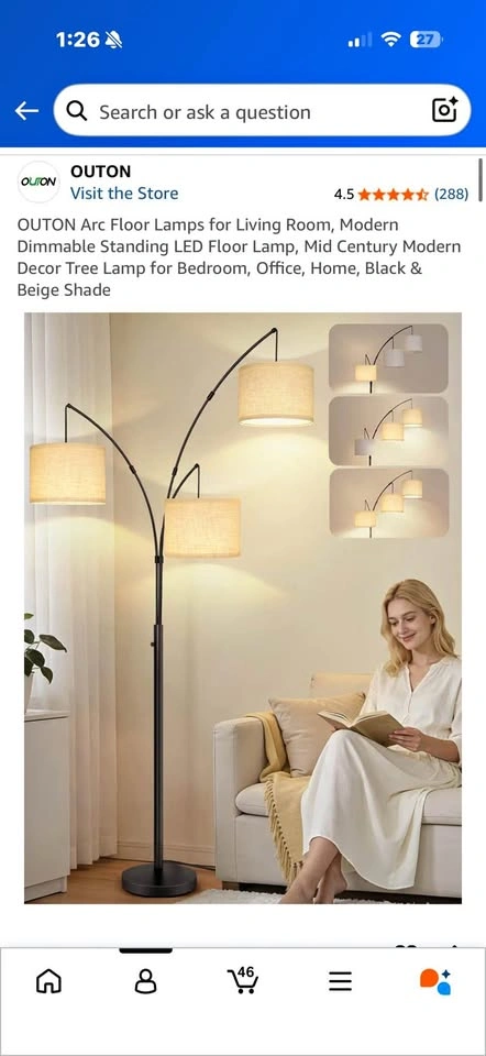 3 sided lamp