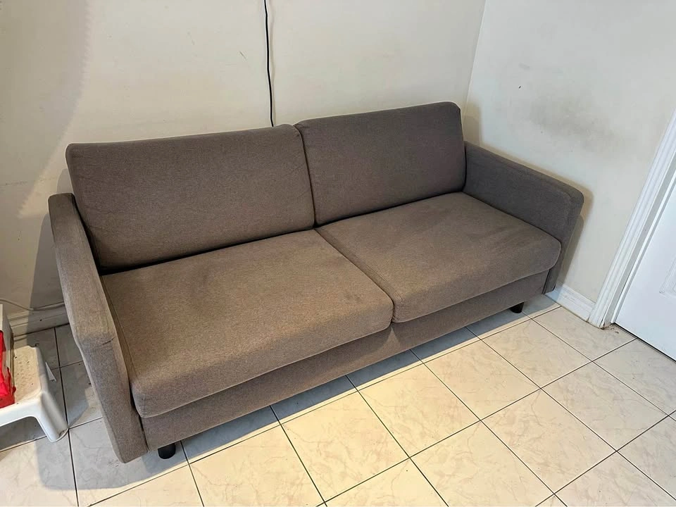 Grey Fabric Sofa