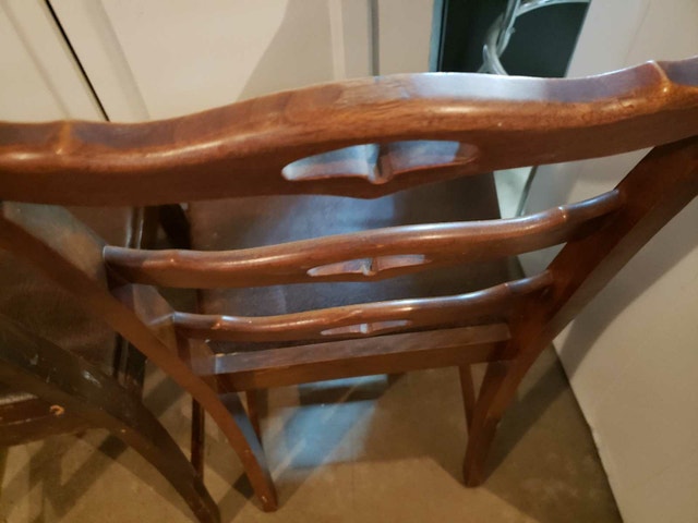 Vintage Wood Chairs - photo 4