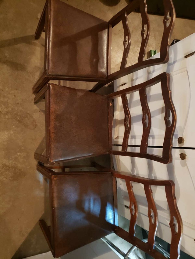 Vintage Wood Chairs - photo 5