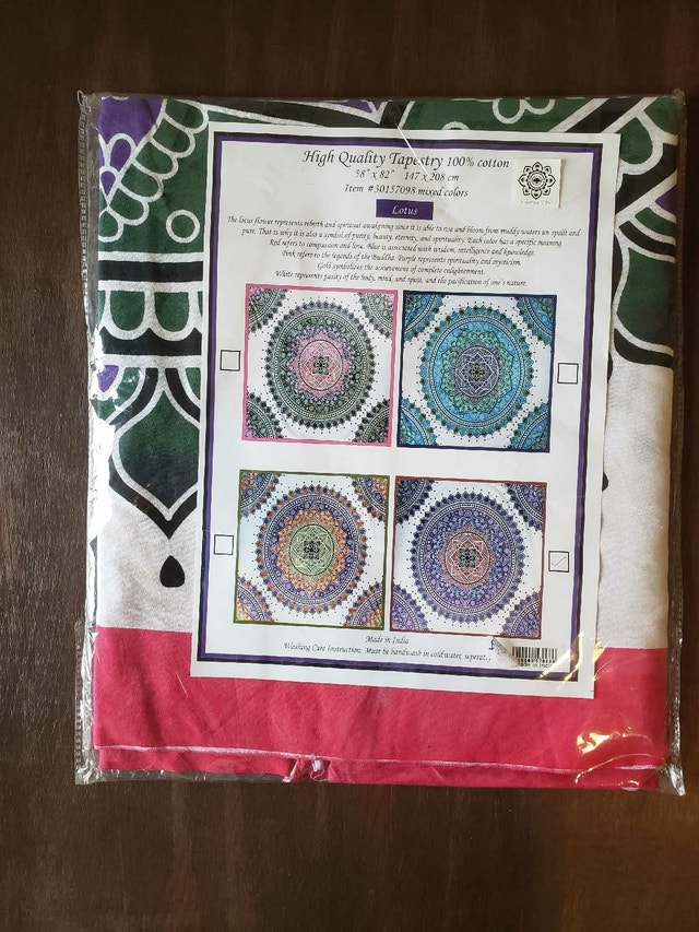 Lotus Design Tapestry - photo 2
