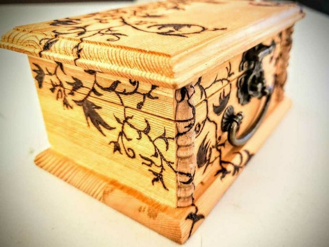 Wood Trinket Box - photo 3