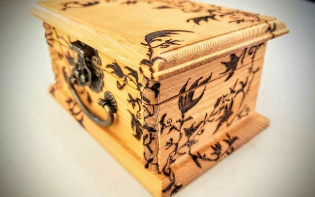 Wood Trinket Box - photo 5