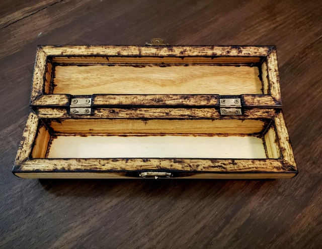 Triple Moon Wood Box - photo 2