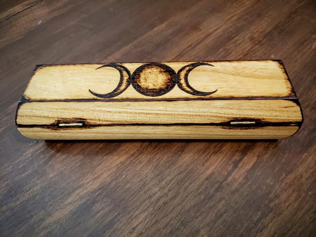 Triple Moon Wood Box - photo 4
