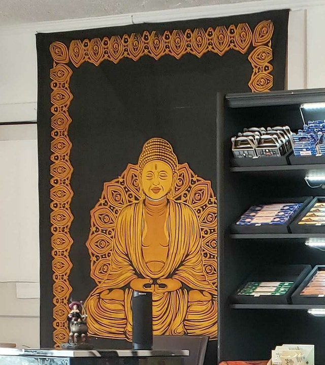 Meditating Buddha Tapistry