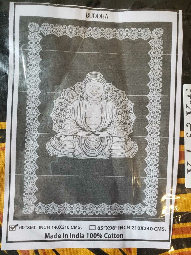 Meditating Buddha Tapistry - photo 3