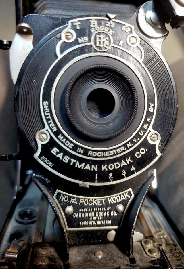 Antique Camera NO 1-A Pocket Kodak - photo 2