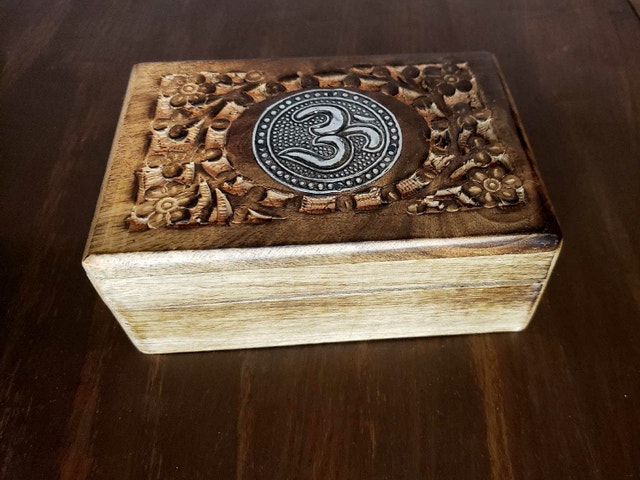 Wooden Trinket Box