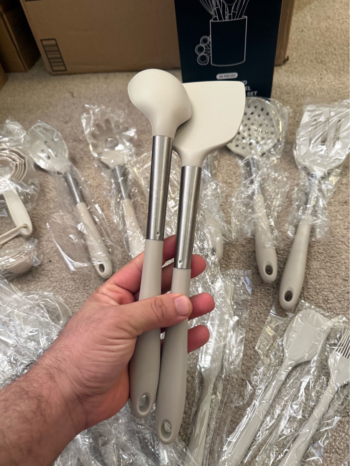 26 Piece Silicone Kitchen Utensils Set - photo 2