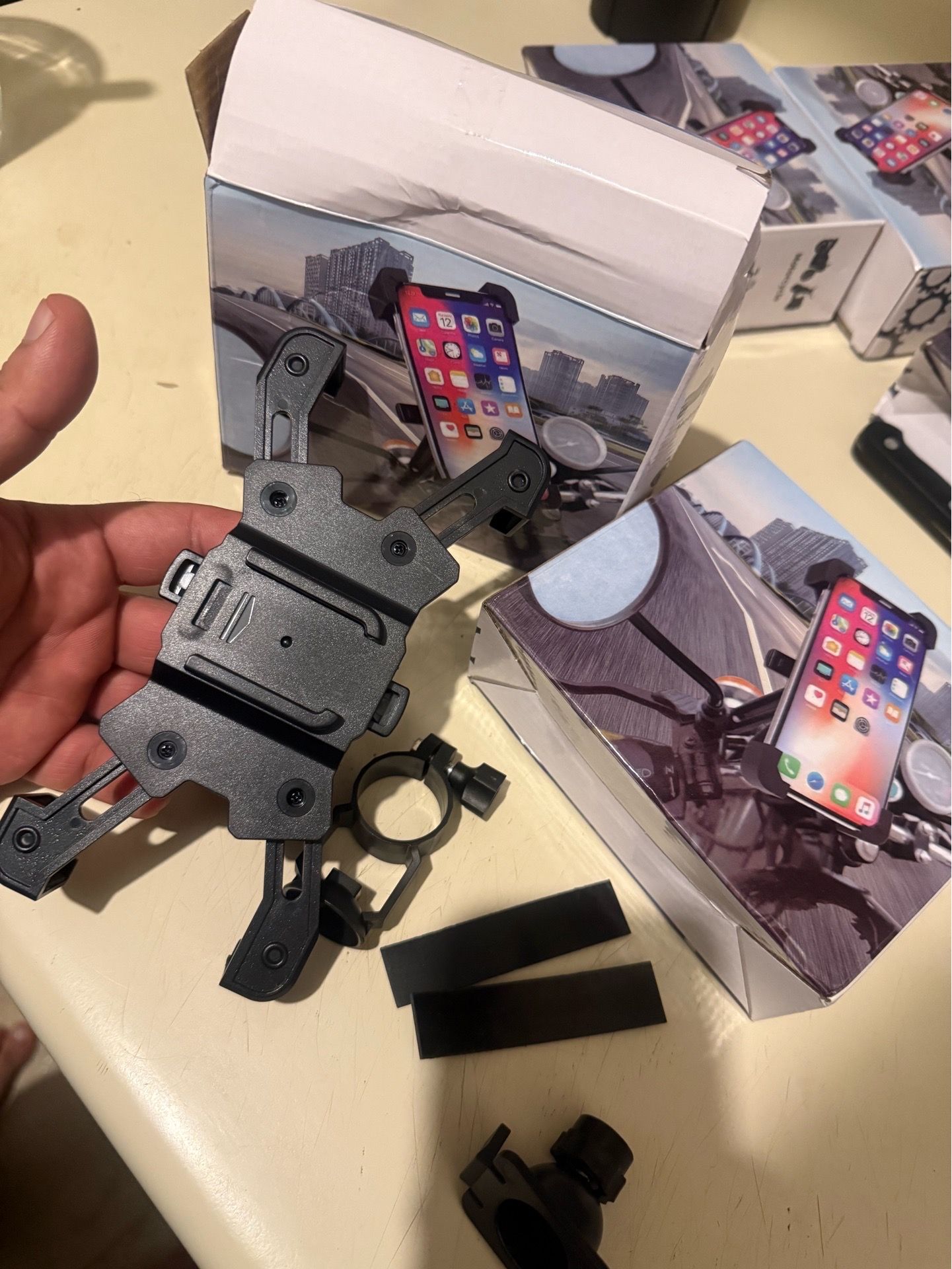 360 Rotation Phone Holder for Motorcycles and Bicycles - photo 2