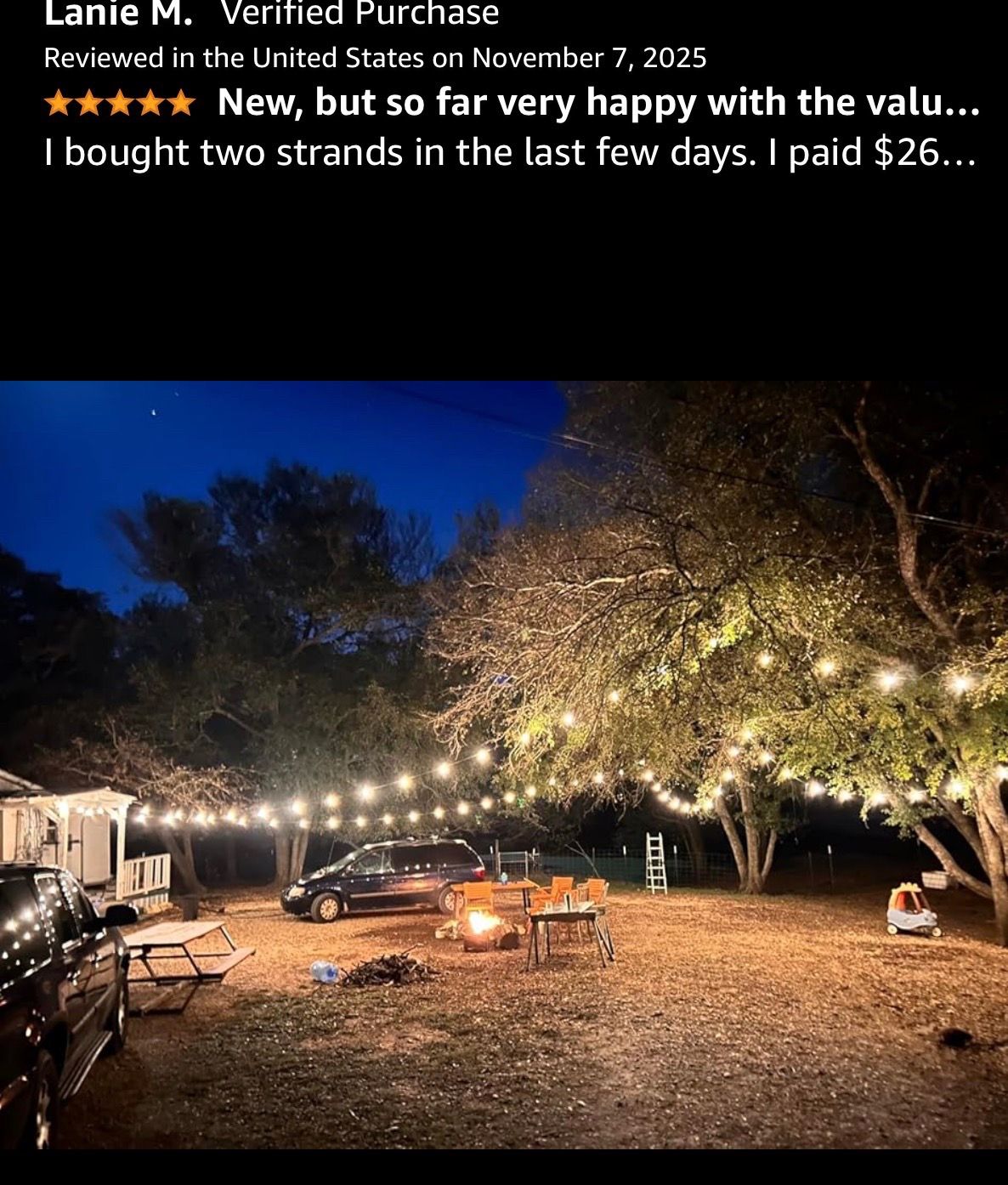 Outdoor String Lights, 50FT Smart Patio Lights - photo 2