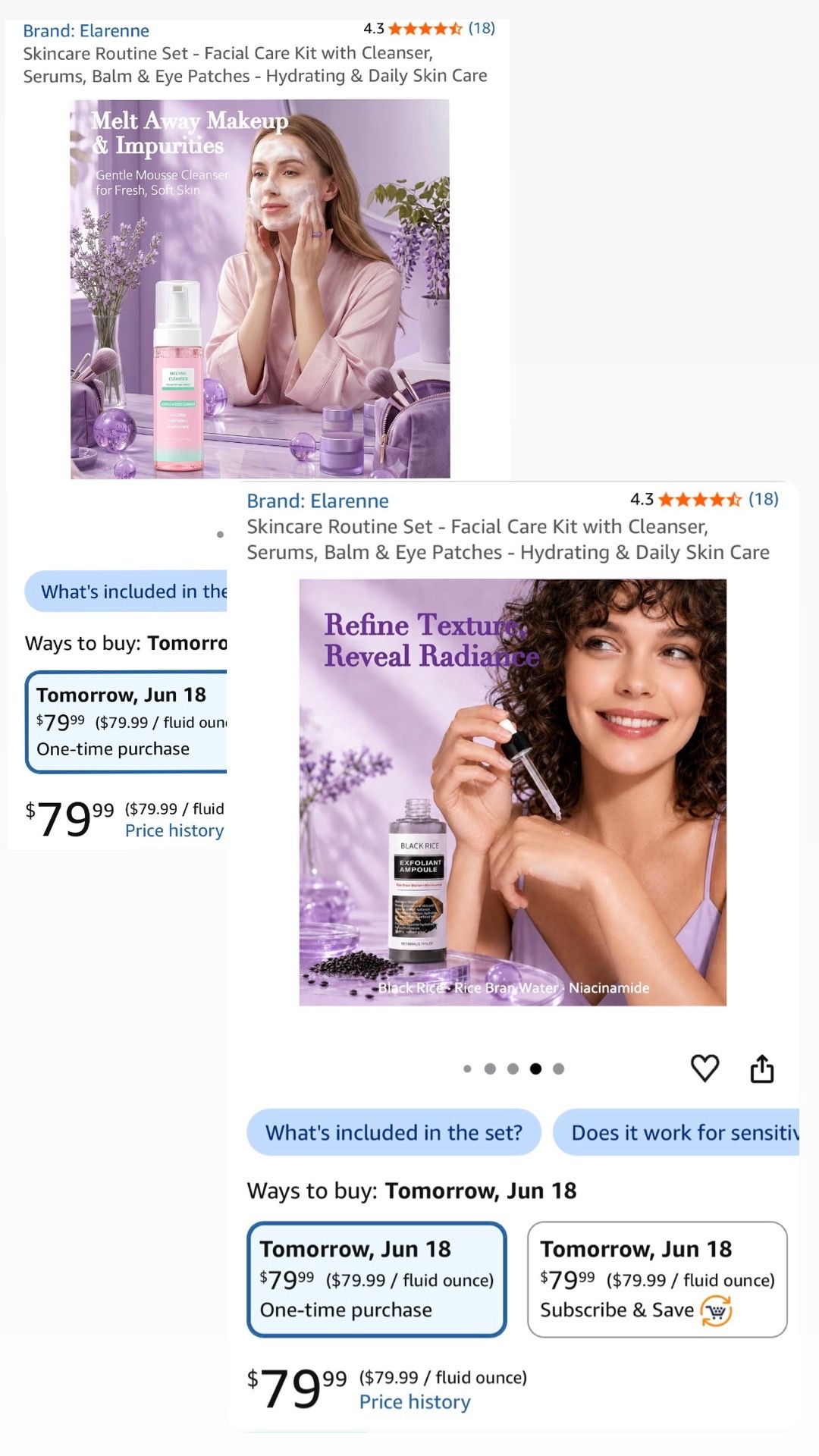 Skincare Routine 7-Piece Set - Facial Care Kit - photo 3