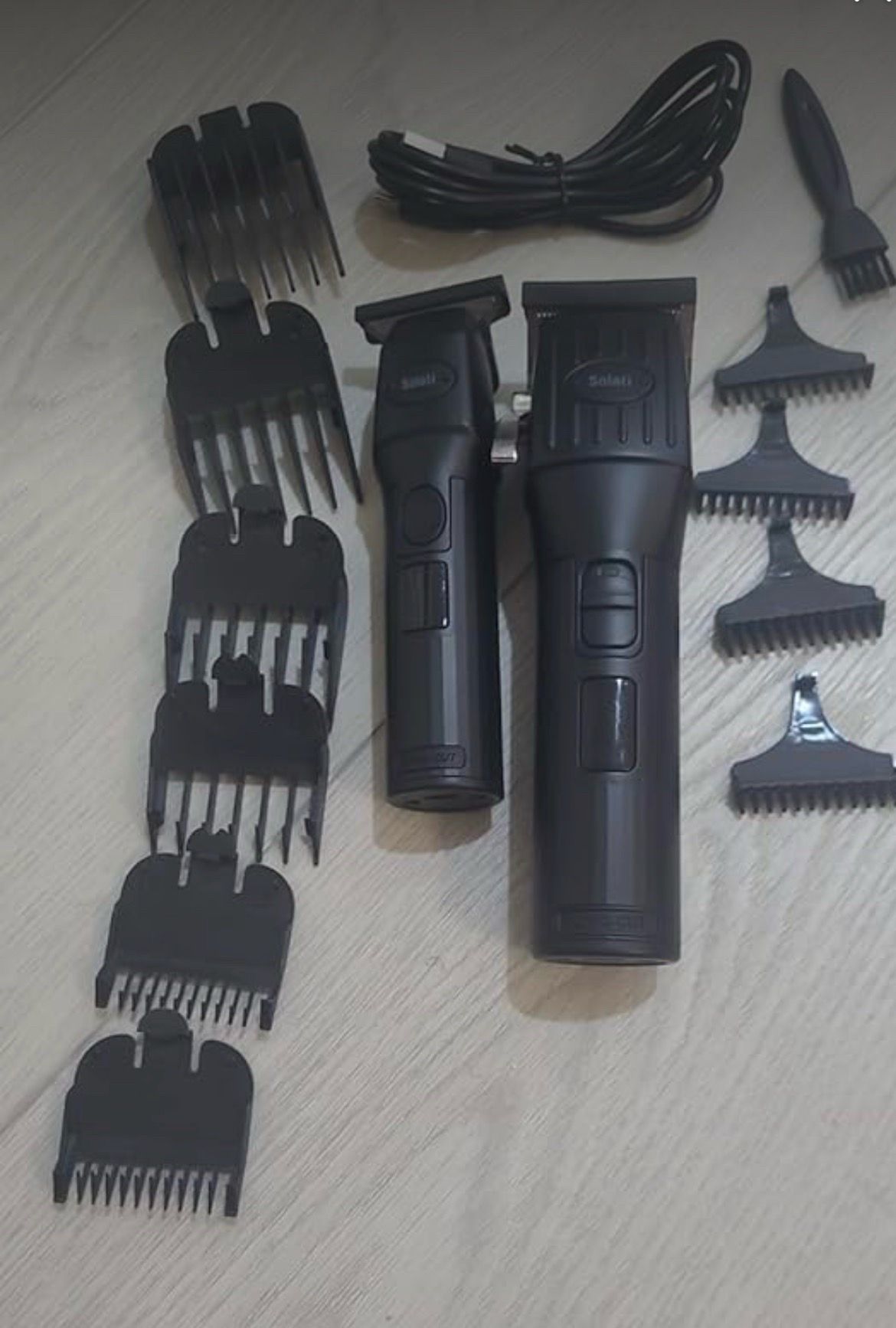 Cordless Hair Clippers and Beard Trimmer Kit with LED Display