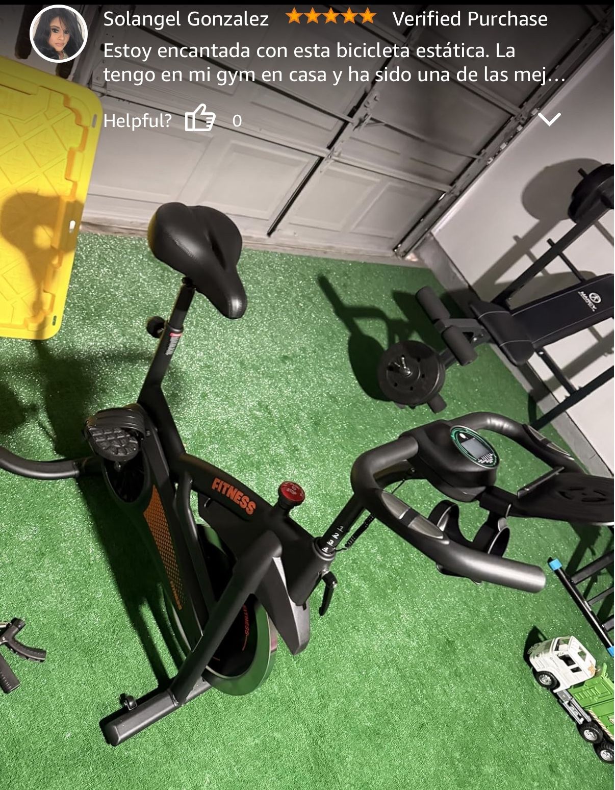 Exercise Bike for Home, Stationary Bike with 300lb Capacity - photo 2