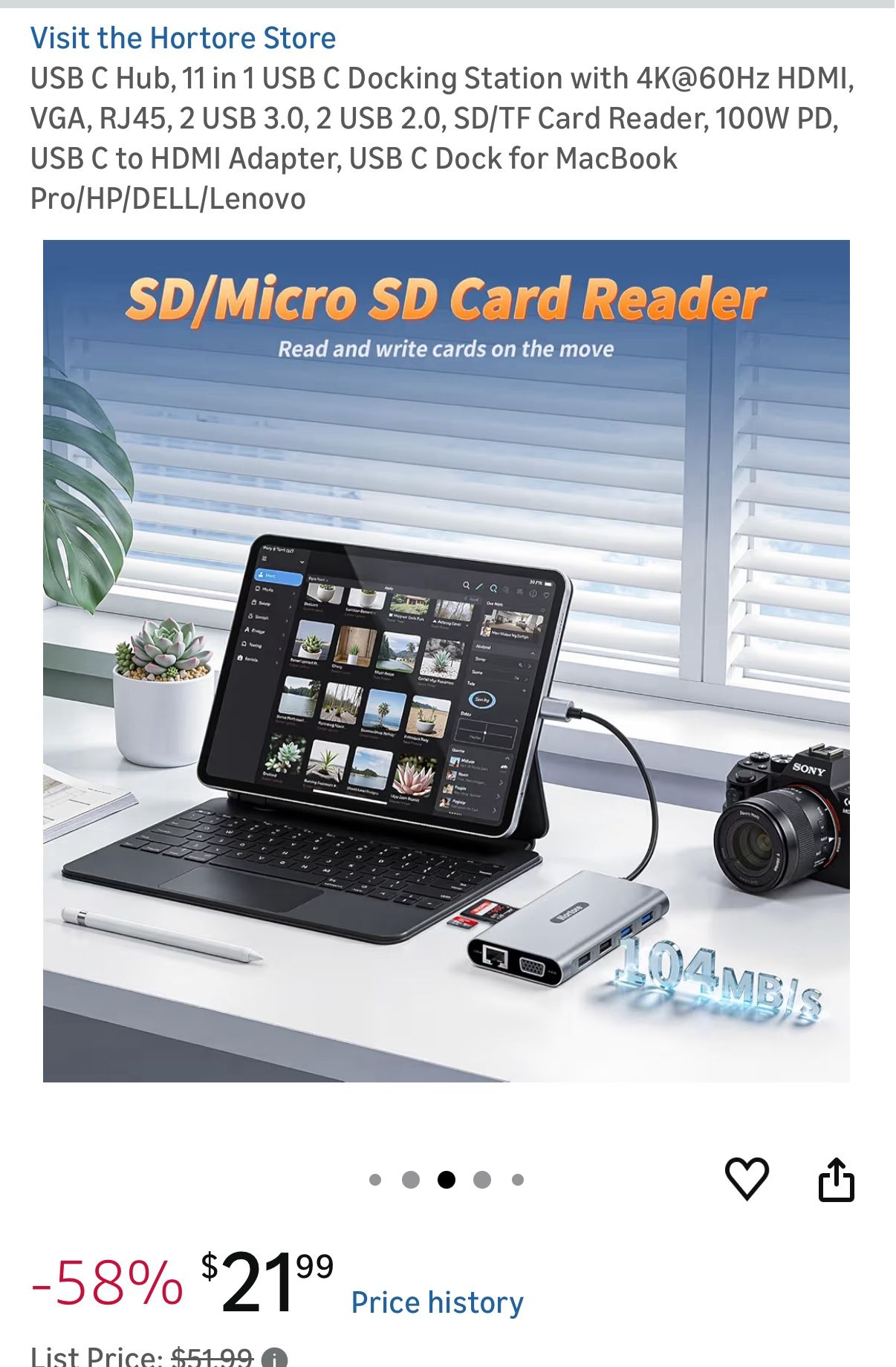 11-in-1 USB-C Docking Station with 4K HDMI, VGA, and PD - photo 4
