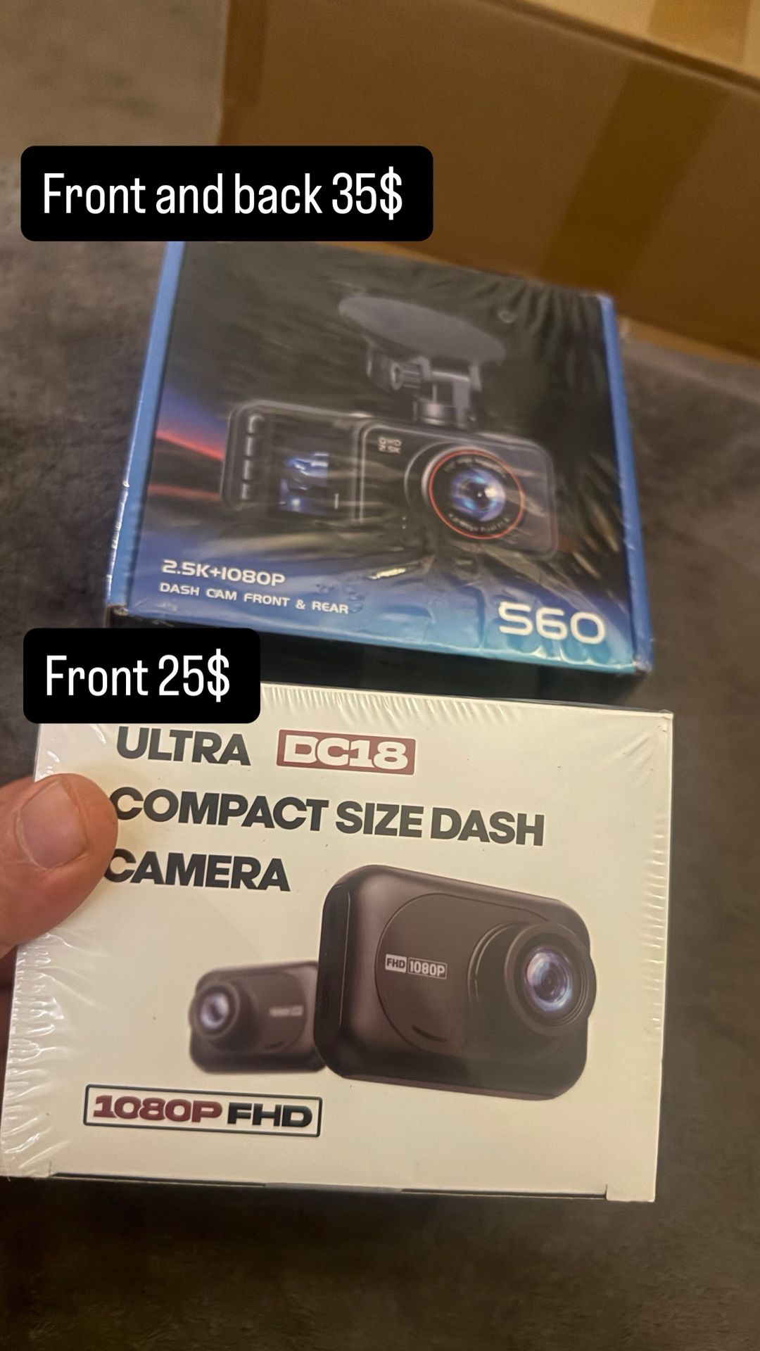 Dash Cam Front 1080P FHD 2.45" Dash Camera