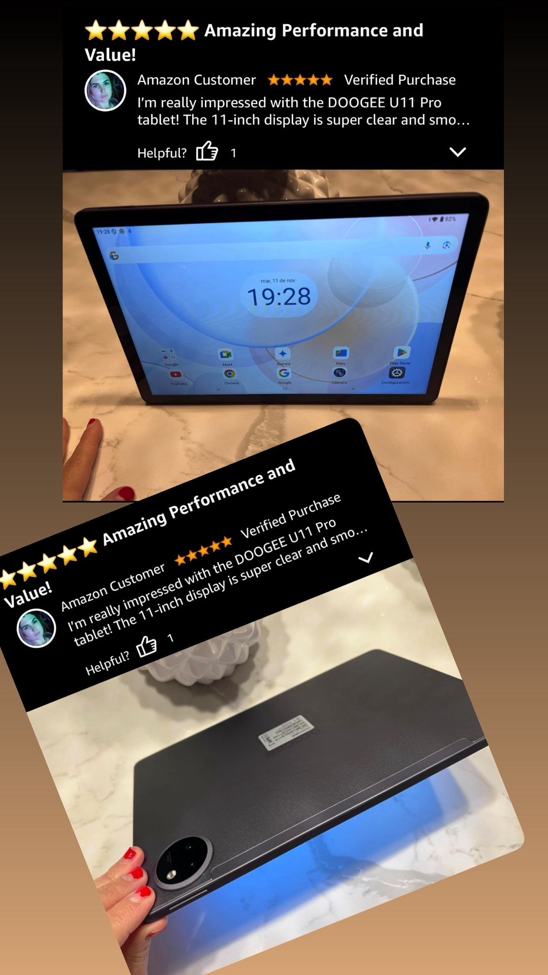 Pro Android 16 Tablet 11 inch 30GB+256GB Octa-Core