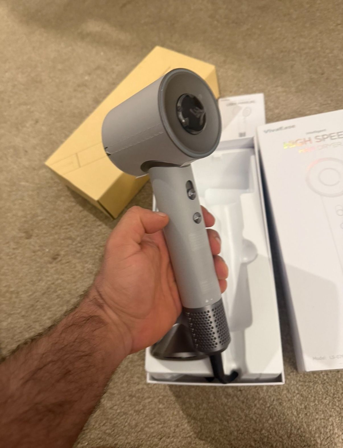 1400W Negative Ionic Professional Hair Dryer - photo 4