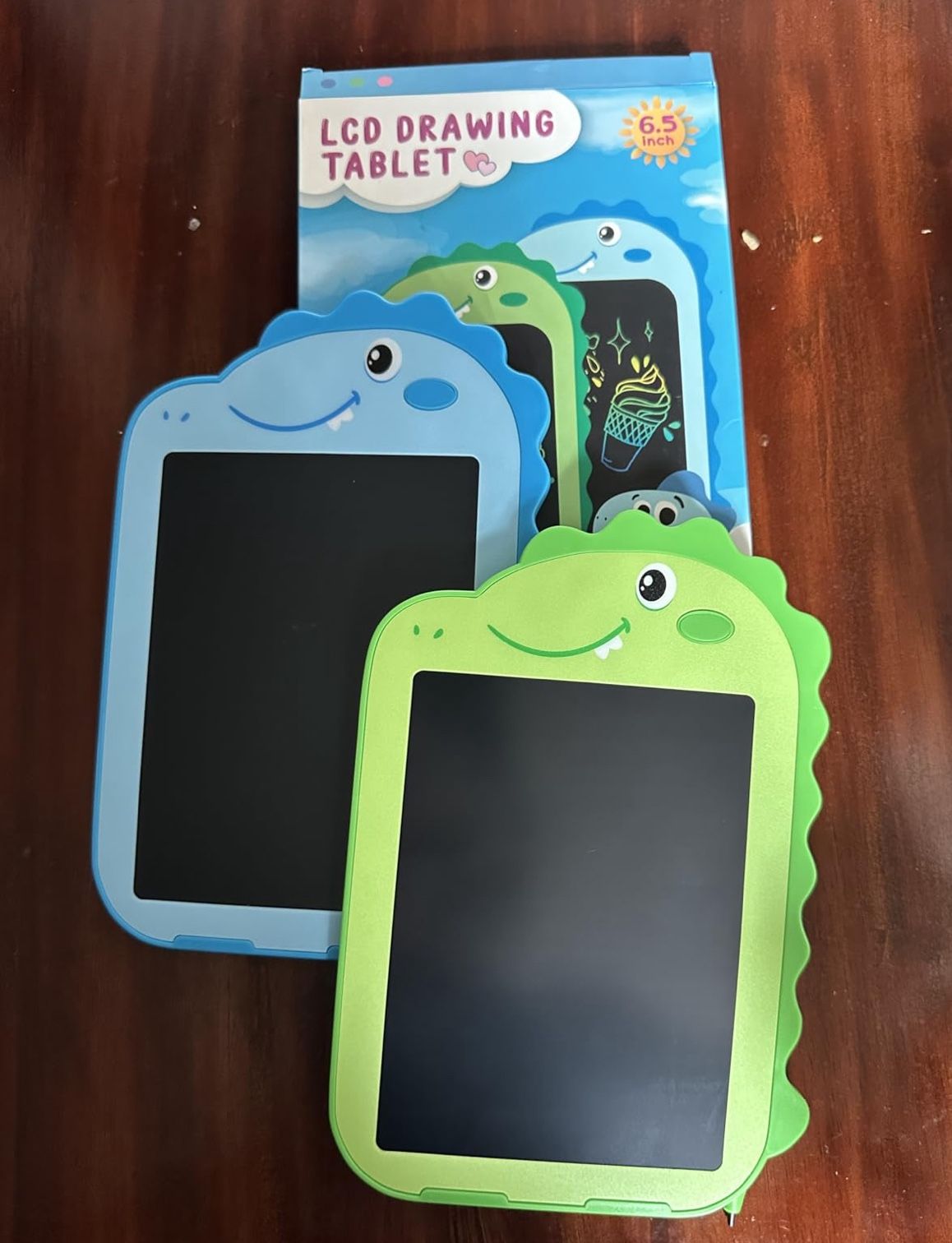 LCD Writing Tablet for Kids 6.5 Inch Colorful Doodle Board - photo 2
