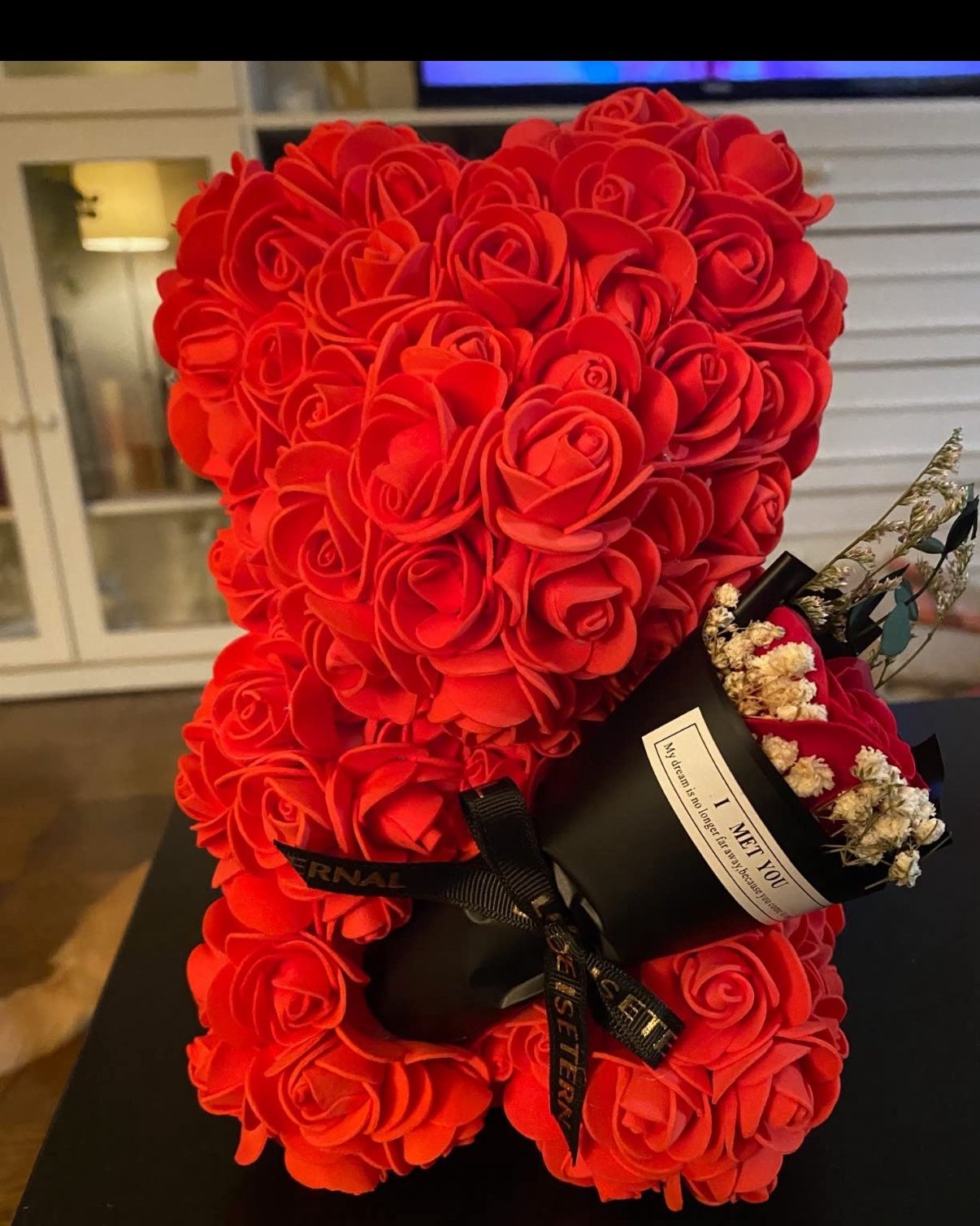 Christmas Rose Bear Gift for Women - photo 2
