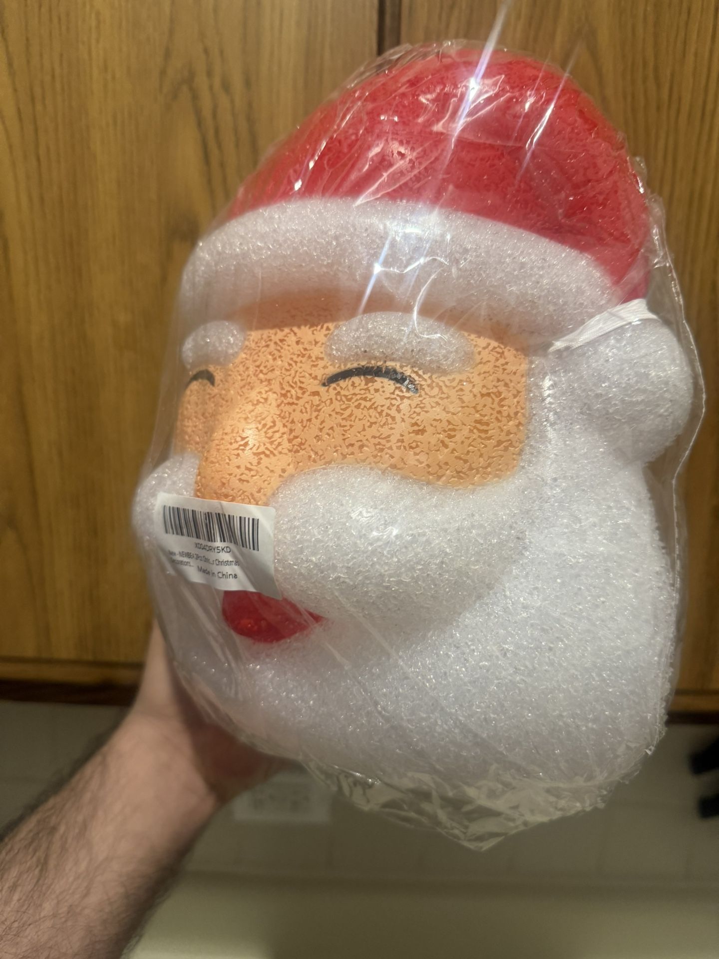 Christmas Santa Porch Light Covers for Garage Door