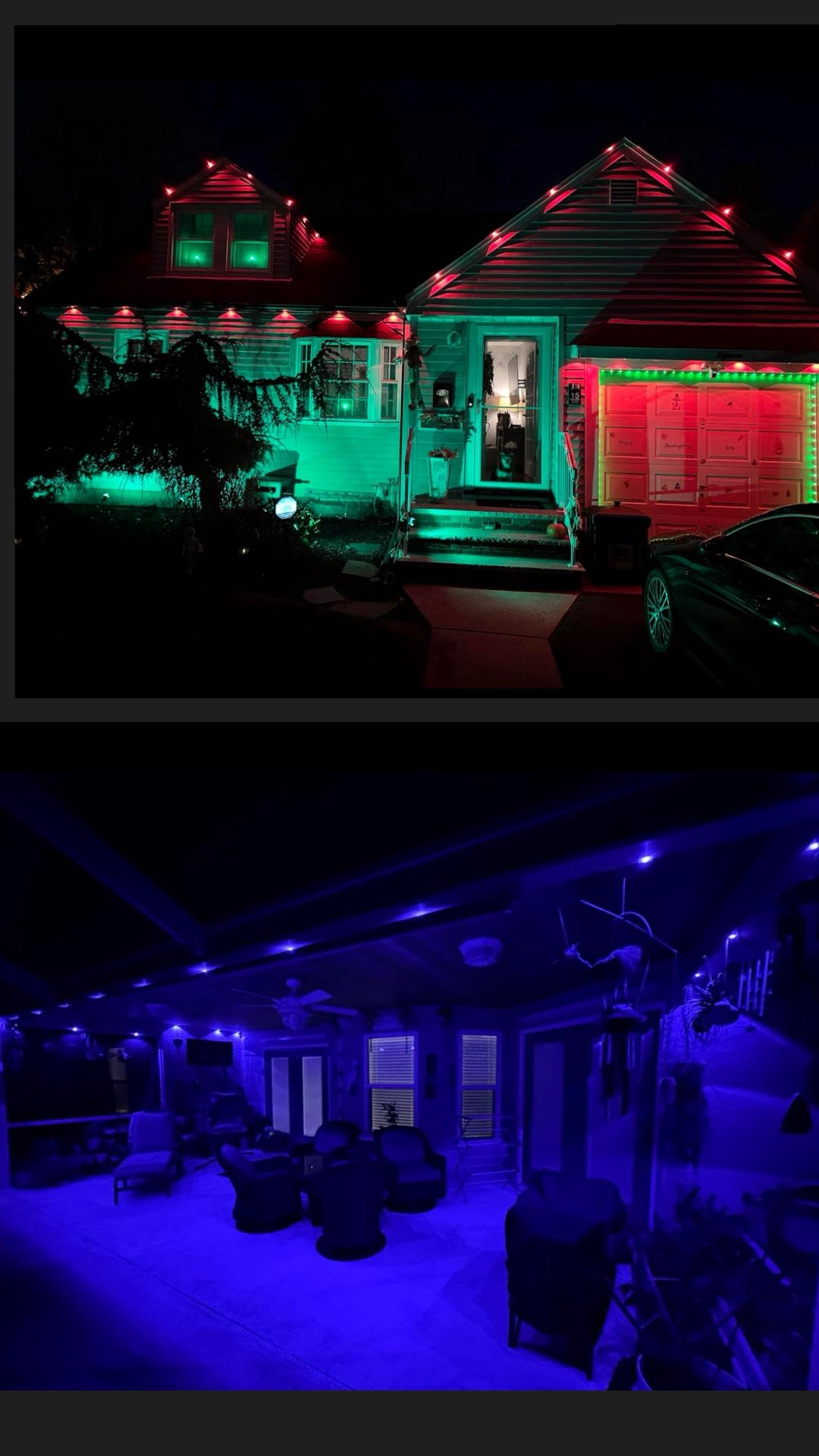 Permanent Outdoor LED Smart String Lights RGB Color Changing - photo 3