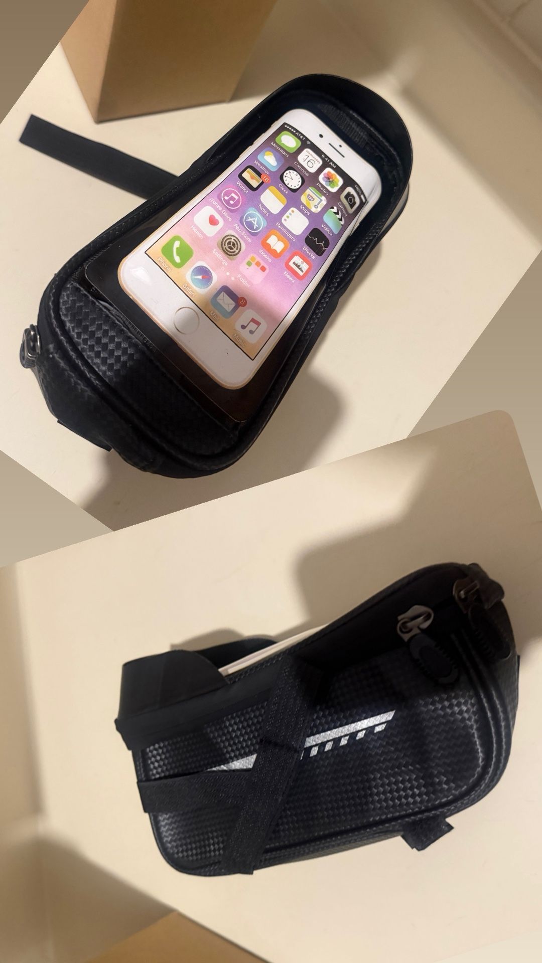 Waterproof Bike Phone Bag Front Frame Pouch - photo 3