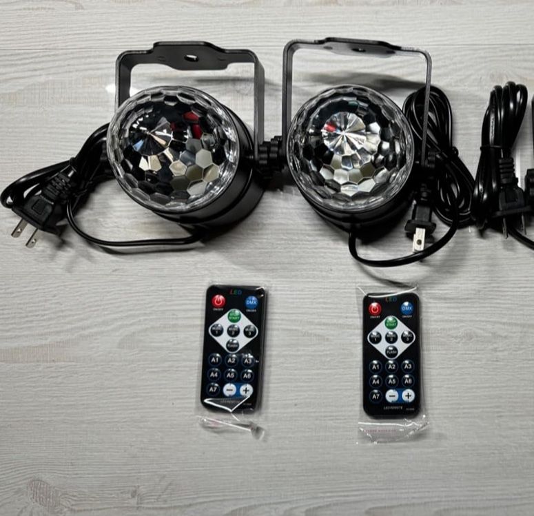 Sound Activated Party Lights with Remote Control - photo 5
