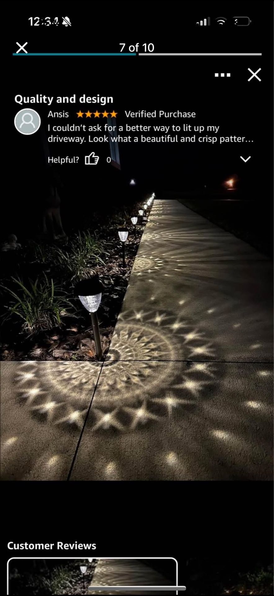 10 Pack Super Bright Waterproof Solar Pathway Lights - photo 4