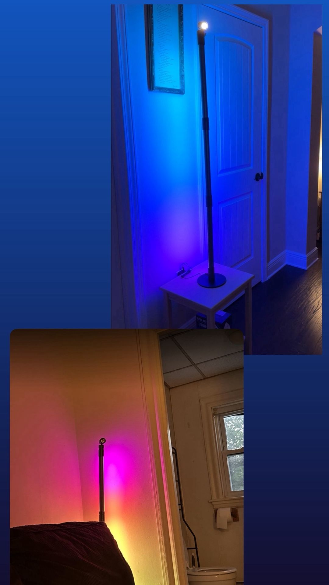 LED Corner Floor Lamp – Smart Ambient Light (2 Pack) - photo 2