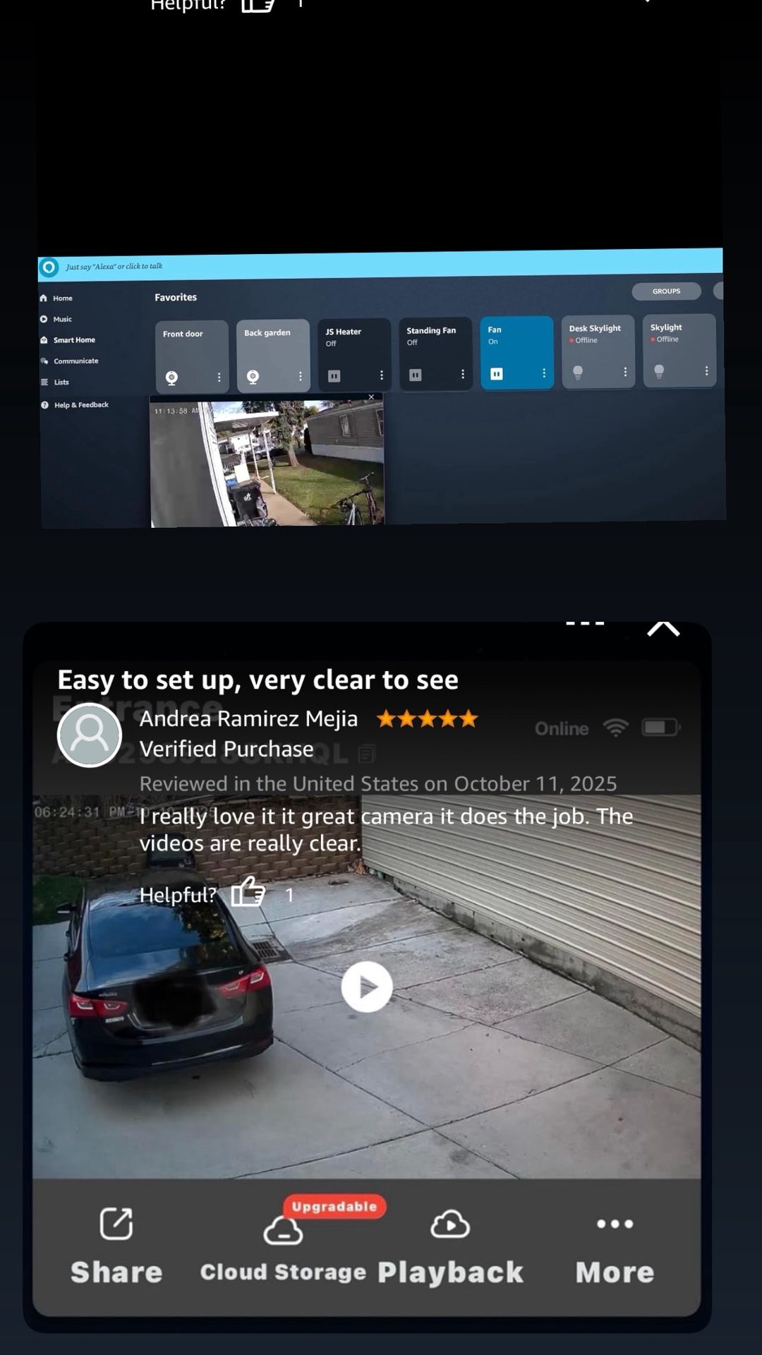 2K Wireless Outdoor Security Camera with Spotlight & Siren - photo 3