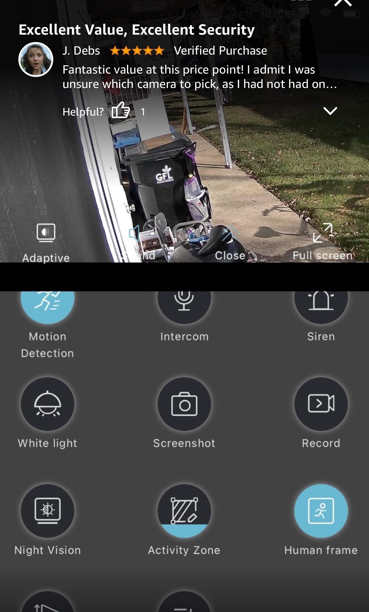 2K Wireless Outdoor Security Camera with Spotlight & Siren - photo 5
