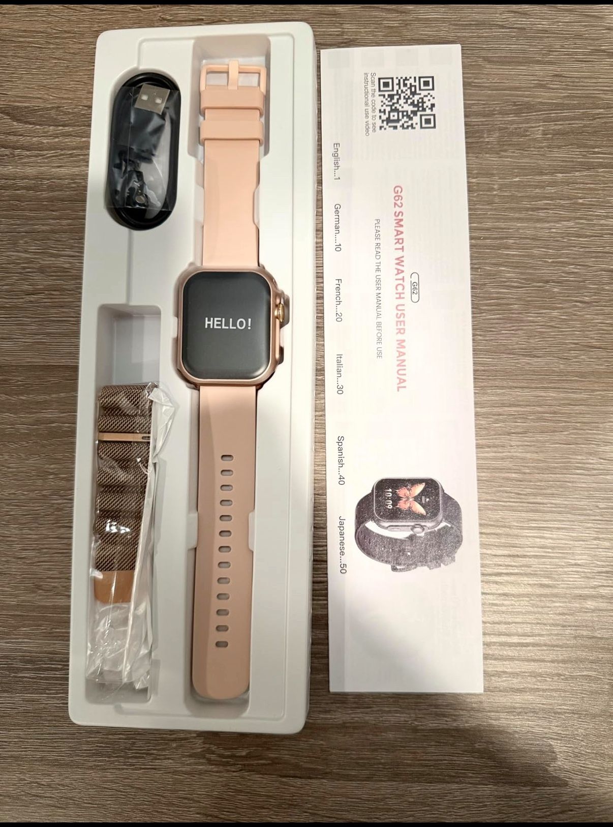 Smart Watch for iPhone & Android with Bluetooth Calling