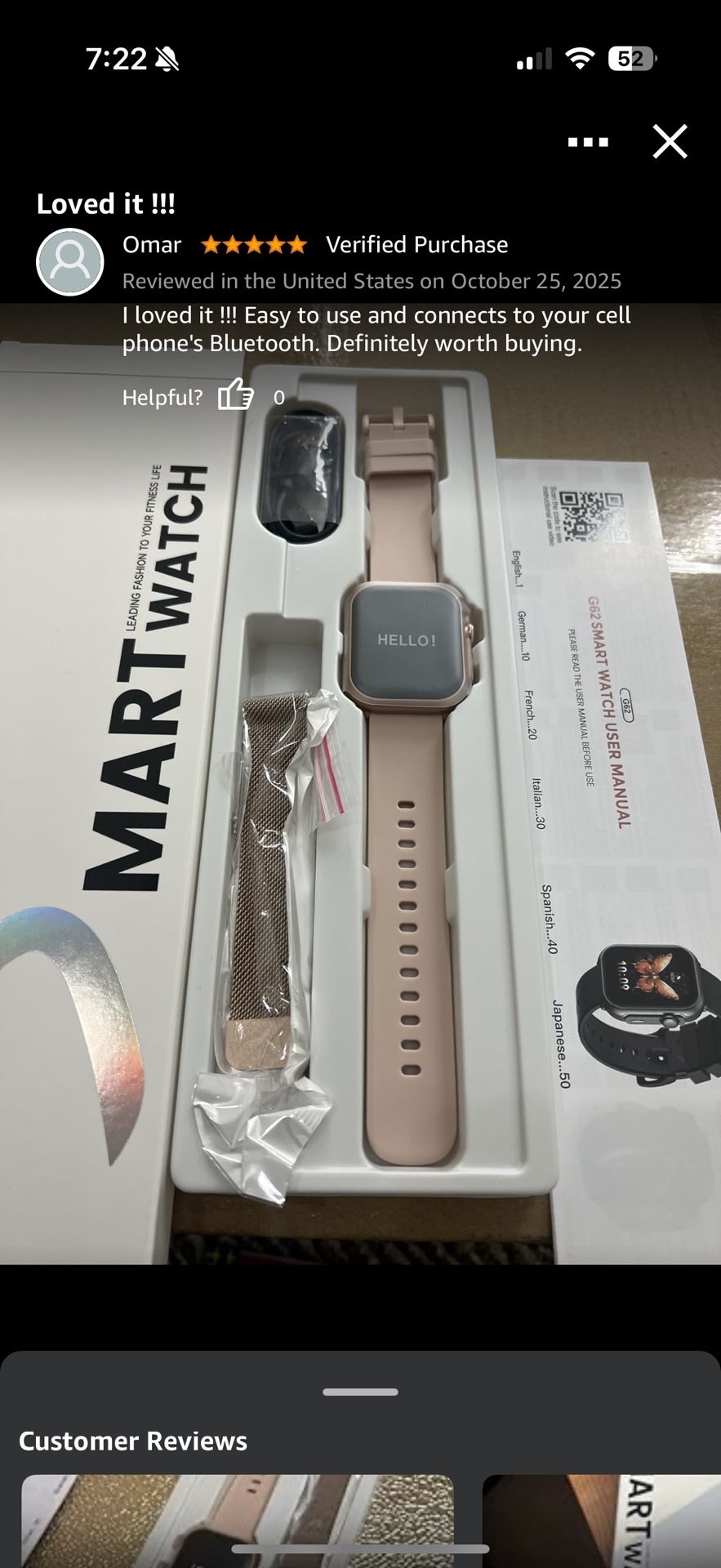 Smart Watch for iPhone & Android with Bluetooth Calling - photo 4